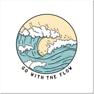 Go with the Flow Posters and Art